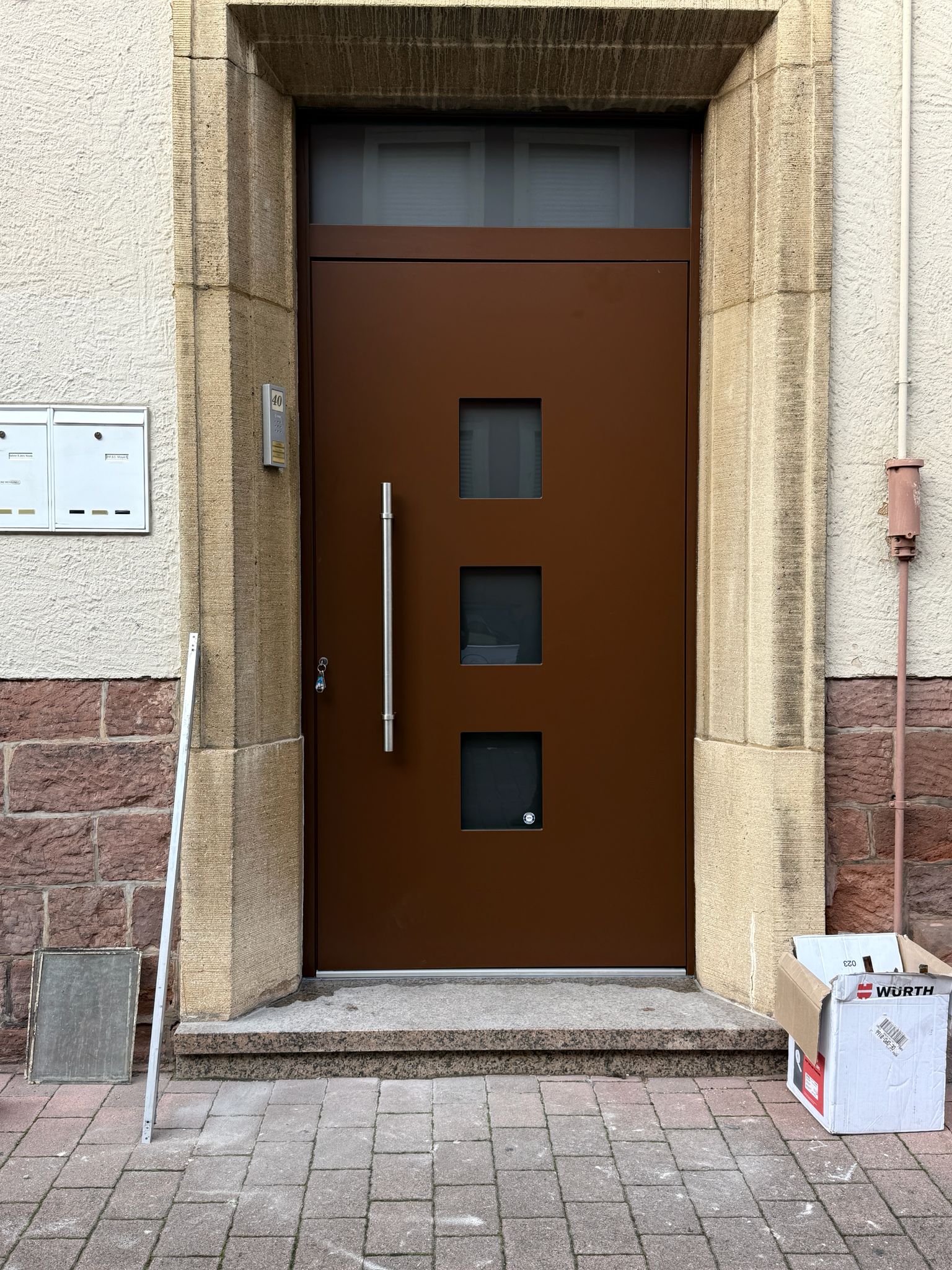 Haustürmontage